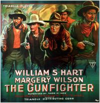 Poster del film William S Hart Gunfighter 1917