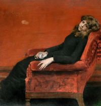 William Merritt Chase The Young Orphan 1884
