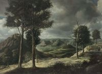 Willink Carel Mountain Landscape canvas print