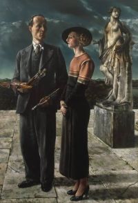Willink Carel el pintor con su esposa