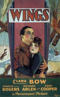 Locandina del film Wings 1927 4a3