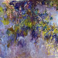 Wisteria 1 By Monet