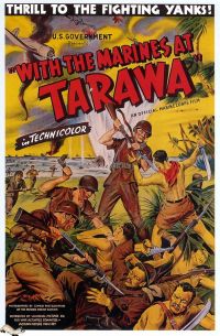 타라와에서 해병대와 함께 1944 영화 포스터