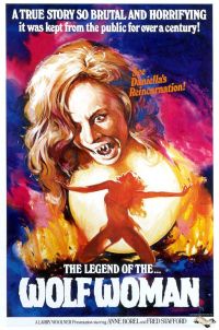 Mujer lobo 1976 póster de película
