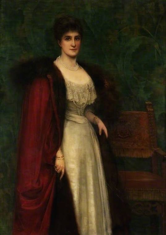 Wontner William Clarke Duchess Of Argyll 1897 canvas print