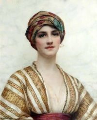 Wontner William Clarke Portrait Of A Young Woman 1920