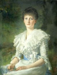 Wontner William Clarke Portrait Of Mary Milnes Gaskell 1899