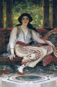 Wontner William Clarke The Persian Girl 1901 canvas print