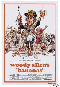 Poster del film Le banane di Woody Allens 1971