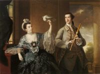 Wright Of Derby Joseph Mr And Mrs William Chase. Ca. 1762 63