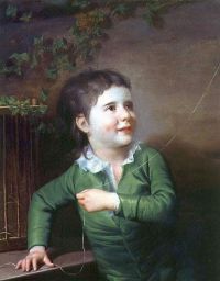 Wright Of Derby Joseph Portrait Of A Young Boy Ca. 1790