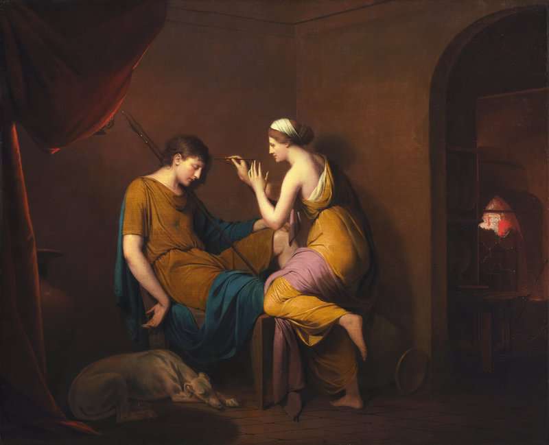 Wright Of Derby Joseph The Corinthian Maid 1782 84 canvas print