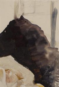 Wyeth Andrew Asleep 1972