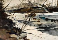 Wyeth Andrew Brandywine In Winter 1943