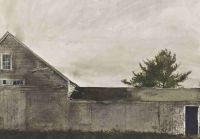 Wyeth Andrew Erickson S Barn 1969 canvas print