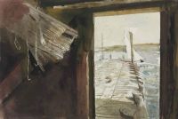 Wyeth Andrew Hand Lines Study 1997 canvas print