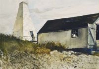 Wyeth Andrew Lifeboat House 1954 canvas print