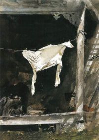 Wyeth Andrew The Bachelor 1964 canvas print