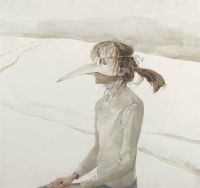 Wyeth Andrew Winter Carnival 1985 canvas print