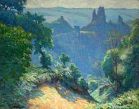 Wynford Dewhurst An Ancient Stronghold In France 1910