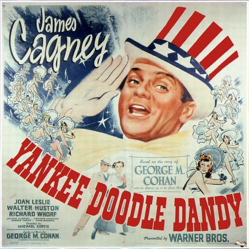 Yankee Doodle Dandy 1942 Movie Poster canvas print