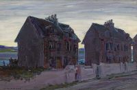 Yeats Anne Butler Houses By The Sea 1924 canvas print
