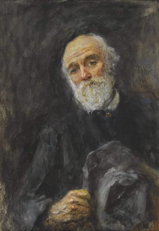 Yeats Anne Butler Self Portrait With Hat 1907 canvas print