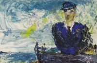 Yeats Anne Butler The Captain 1948 canvas print