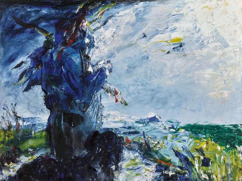 Yeats Anne Butler The Man In The Moon Has Patience 1943 canvas print
