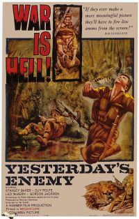 يوم أمس العدو 1959 ملصق الفيلم