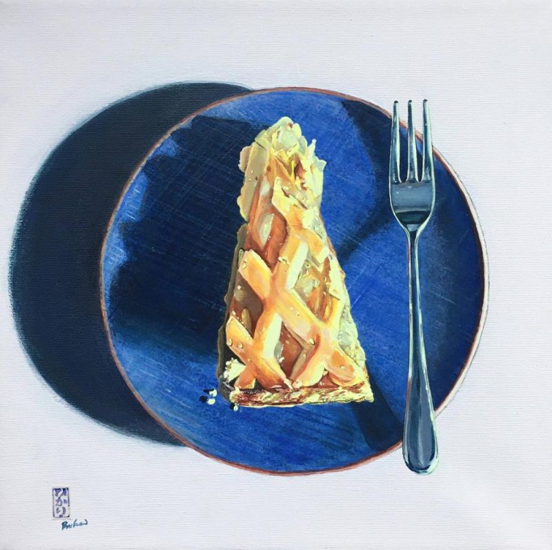 Yoshiko Pruchnow Brigitte Let Them Eat Cake Apple Pie canvas print