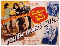 Poster del film Youth Runs Wild 1944 stampa su tela