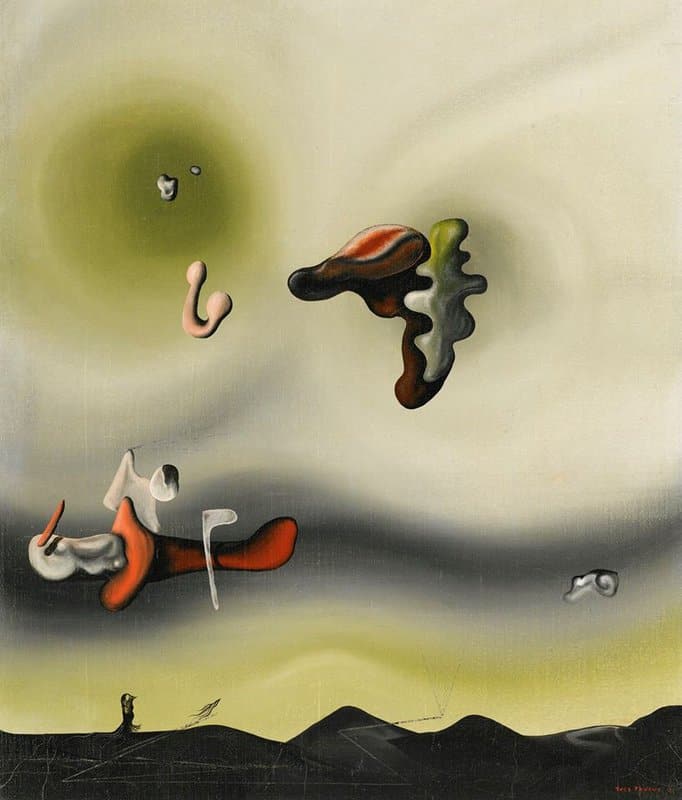 Yves Tanguy Untitled 1931 canvas print