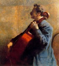 Zandomeneghi Federico The Cellist