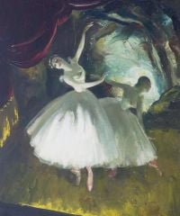 Zinkeisen Ballet canvas print