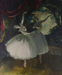 Zinkeisen Ballet Dancer canvas print
