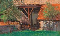 Zoff Alfred Barn In Stainz canvas print
