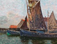 Zoff Alfred Sail Boats canvas print