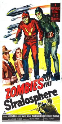 Stampa su tela Zombies Of The Stratosphere 02 Movie Poster