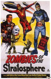 Locandina del film Zombies of the Stratosphere 1952