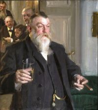 Zorn Anders A Toast In The Idun Society canvas print