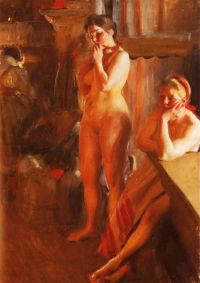 Zorn Anders Eldsken canvas print