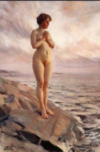 Zorn Anders Female Nude 1910 canvas print