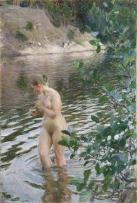 Zorn Anders Frileuse canvas print