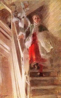 Zorn Anders On The Staircase