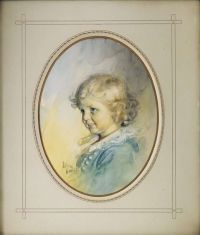 Zorn Anders Portrait Of A Boy canvas print
