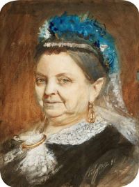 Zorn Anders Portrait Of An Old Lady