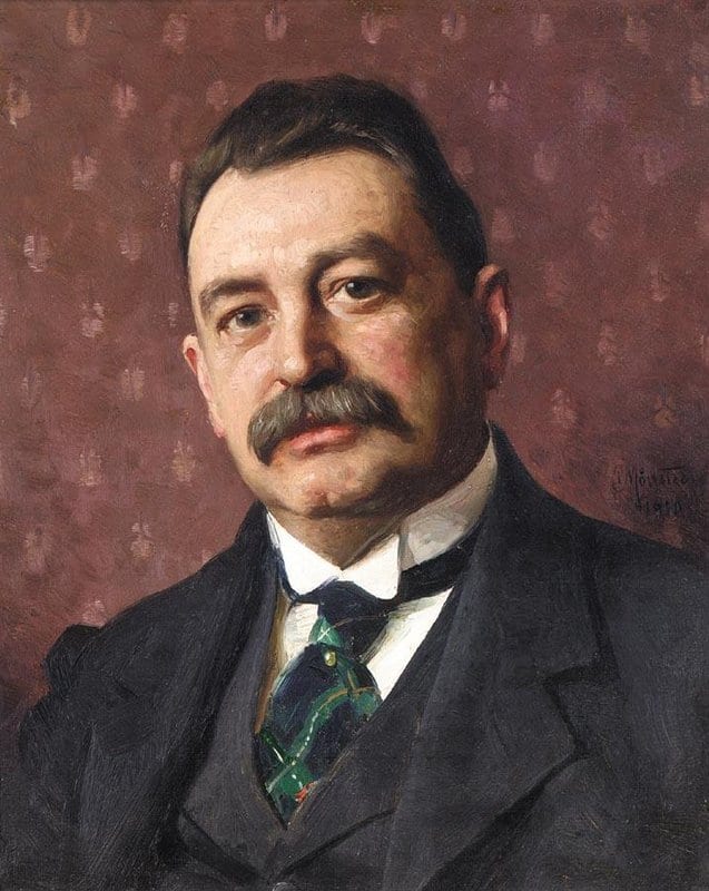 Zorn Anders Portrait Of Anders Zorn 1910 canvas print