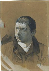 Zorn Anders Self Portrait Ca. 1885 canvas print