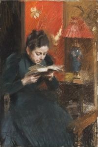 طباعة قماشية زورن أندرس زوجة الفنان إس 1886